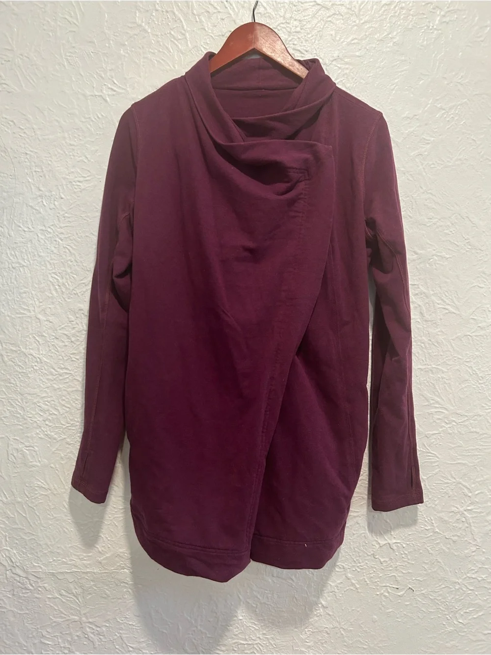 lululemon Draped Asymmetrical Sweater
